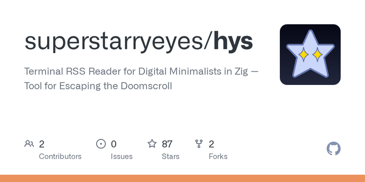 Show HN: I built a fast RSS reader in Zig