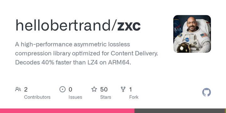 Show HN: ZXC – Asymmetric, +40% decode vs. LZ4 on ARM (C, BSD-3, Fuzzed)