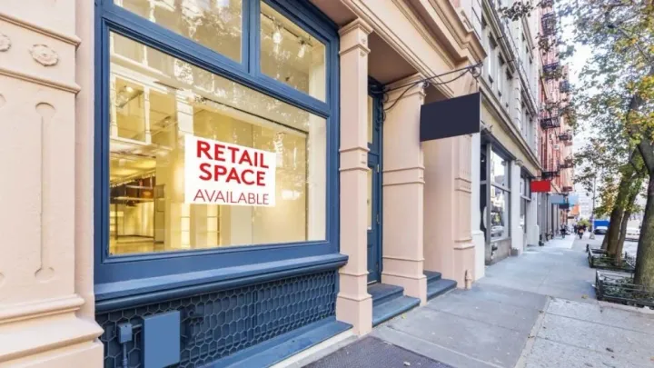 Why do commercial spaces sit vacant?