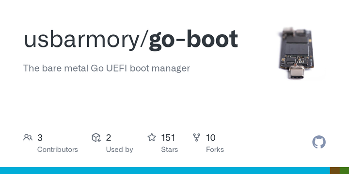 Go-boot: bare metal Go UEFI boot manager