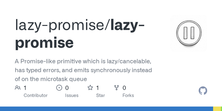 Show HN: LazyPromise = Observable – Signals