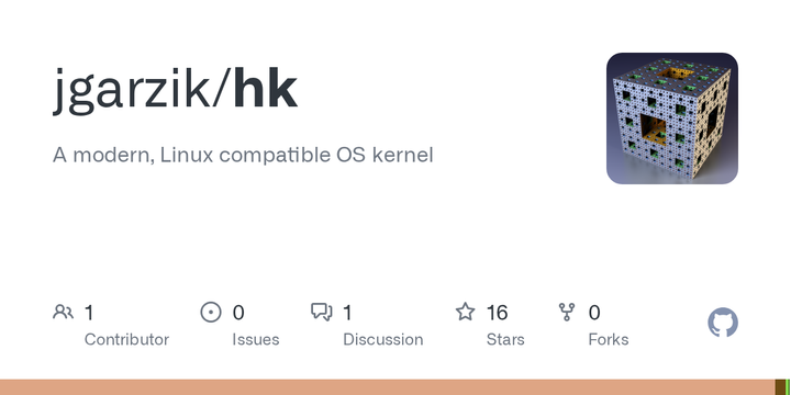 hk - an operating system kernel written in Rust