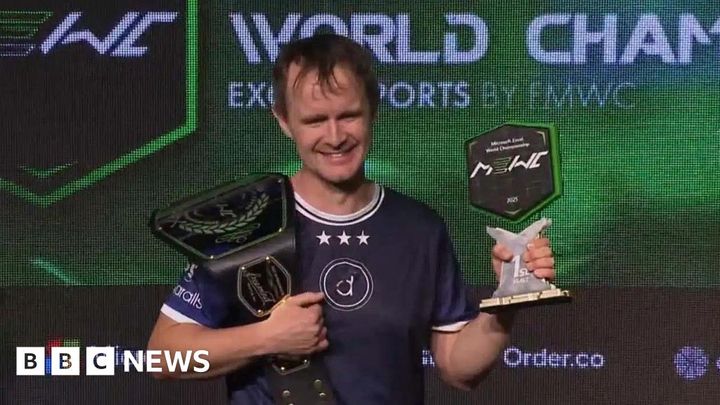 Ireland’s Diarmuid Early wins world Microsoft Excel title