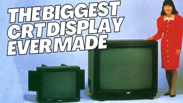 The biggest CRT ever made: Sony's PVM-4300