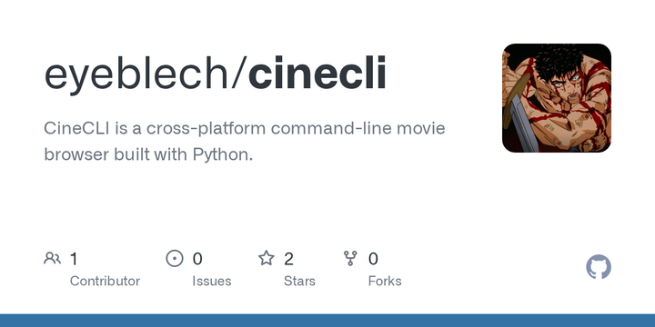 Show HN: CineCLI – Browse and torrent movies directly from your terminal