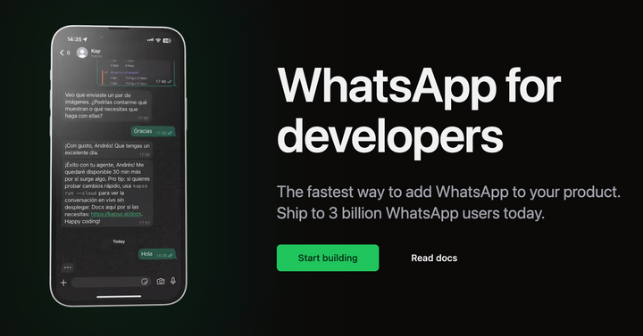 Show HN: Kapso – WhatsApp for developers