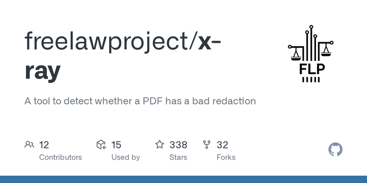 X-ray: a Python library for finding bad redactions in PDF documents