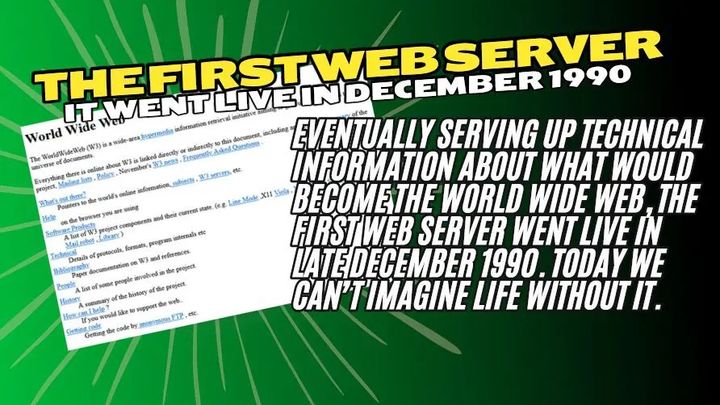 The First Web Server