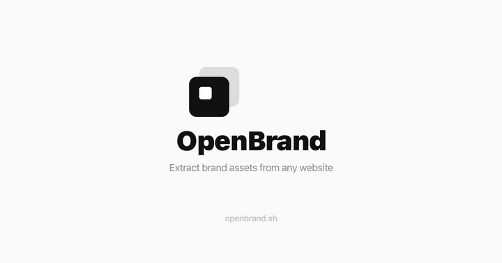 Show HN: Open-source, extract any brand's logos, colors, and assets from a URL