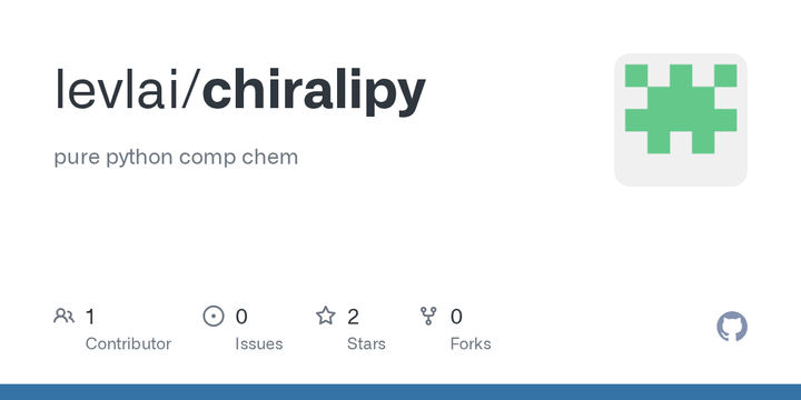 Pure Python Rdkit Alternative
