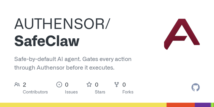 SafeClaw, the deny-by-default gating layer for AI agents (open source)