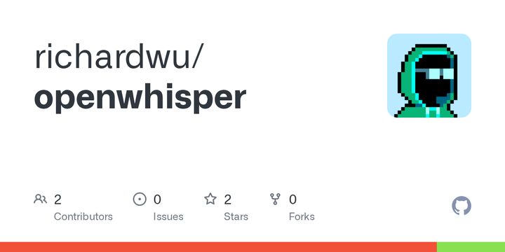 Show HN: OpenWhisper – free, local, and private voice-to-text macOS app