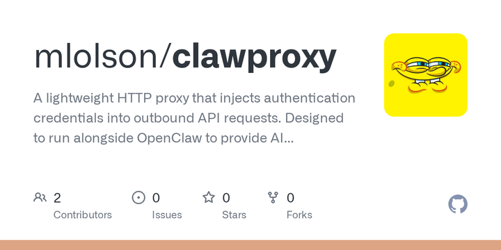 Show HN: ClawProxy: An HTTP proxy that injects auth tokens into API calls