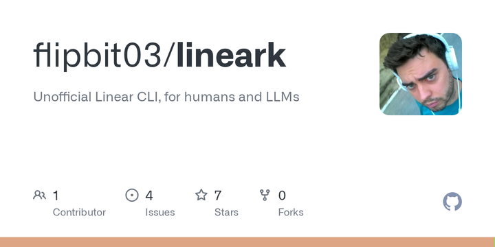 Show HN: Lineark – Linear CLI and Rust SDK for Humans and LLMs