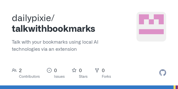 Show HN: An open-source extension to chat with your bookmarks using local LLMs