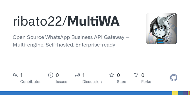 Show HN: MultiWA - Open-source self-hosted WhatsApp API Gateway