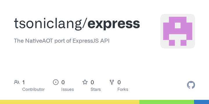 Show HN: Write native binary web apps with TypeScript and Express
