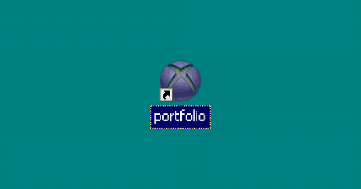 Xbox UI Portfolio Site