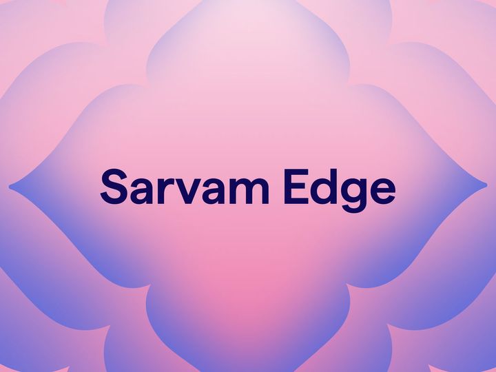 Sarvam Edge