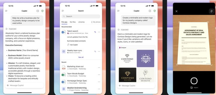 Microsoft 365 Copilot for Android or iOS auto-sends files to AI and OneDrive