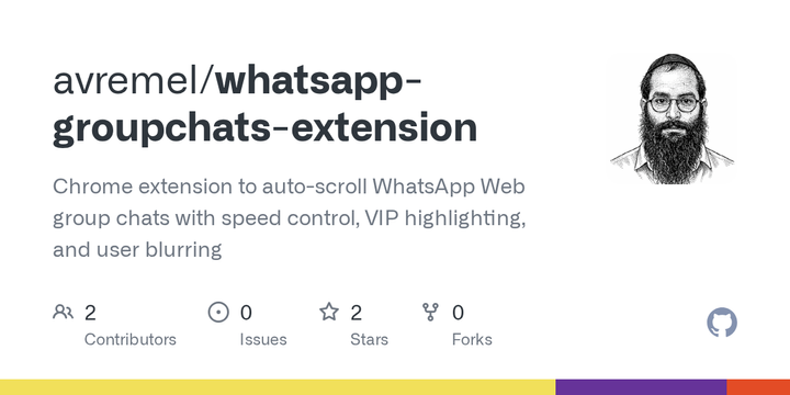 Show HN: Auto-scrolling for WhatsApp group chats