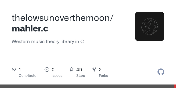 Show HN: A small, simple music theory library in C99