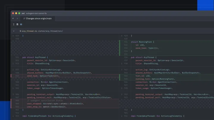 Zed Split Diffs Are Here