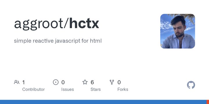 Show HN: Tired of BIG JavaScript frameworks? try this