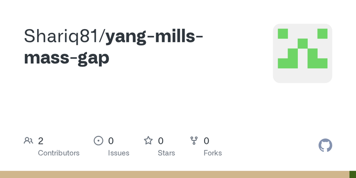 Show HN: Formally Verified a Millennium Prize Problem in Coq Yang-Mills Mass Gap