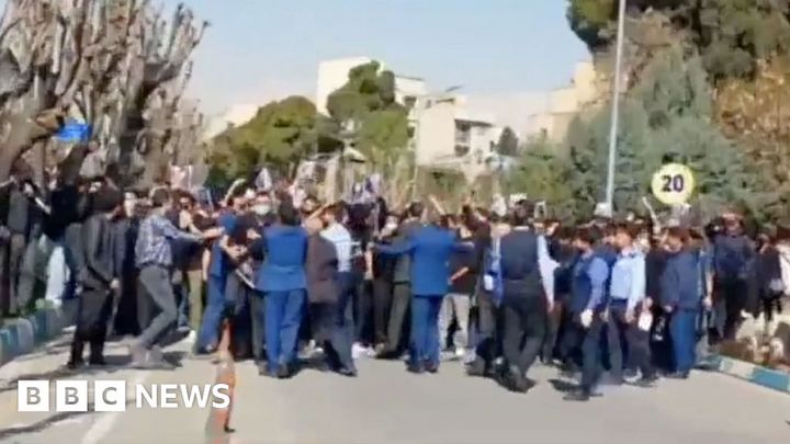 Iran students stage first large anti-government protests since deadly crackdown