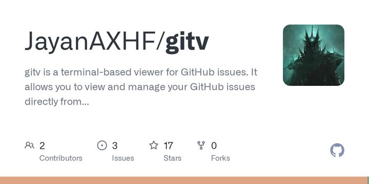 Show HN: GitHub Issues in the Terminal
