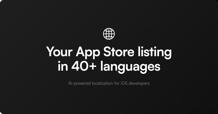 Show HN: AI Localization for App Store ASO