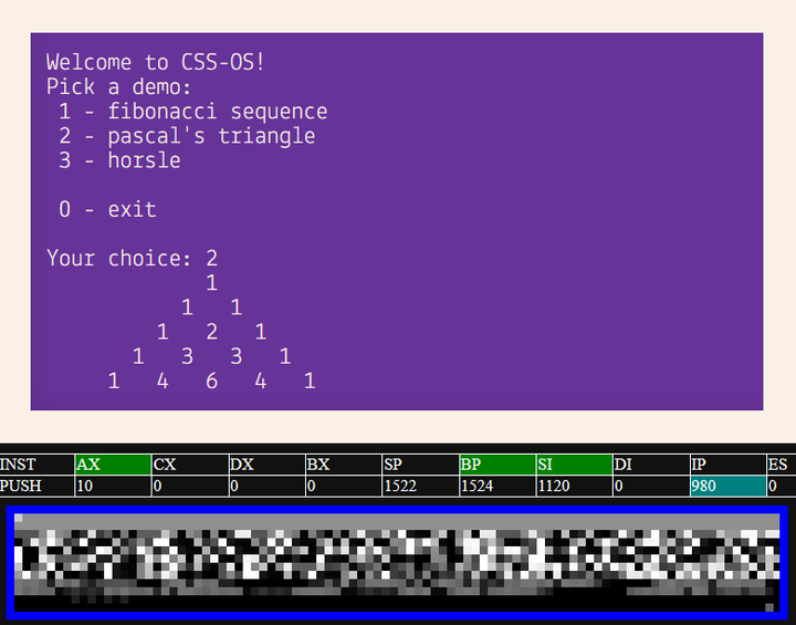 Show HN: X86CSS – An x86 CPU emulator written in CSS