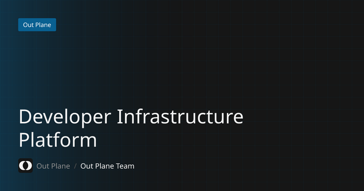 Show HN: Out Plane – A PaaS I built solo from Istanbul in 3 months