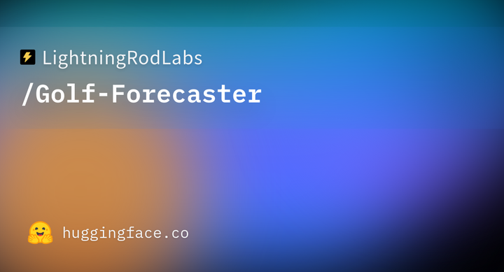Show HN: Open-source LLM and dataset for sports forecasting (Pro Golf)