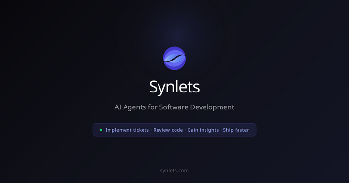 Show HN: Synlets – Assign Jira/Asana tickets to AI, get working PRs back