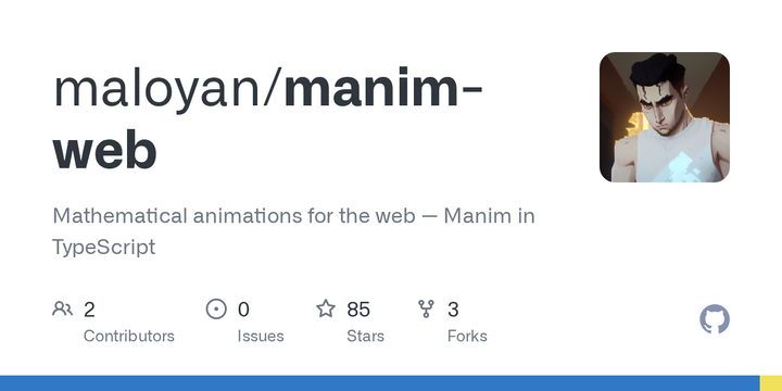 Show HN: I ported Manim to TypeScript (run 3b1B math animations in the browser)