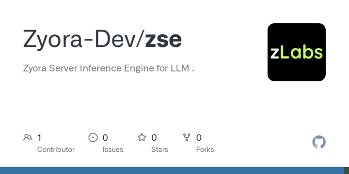 Show HN: ZSE – Open-source LLM inference engine with 3.9s cold starts