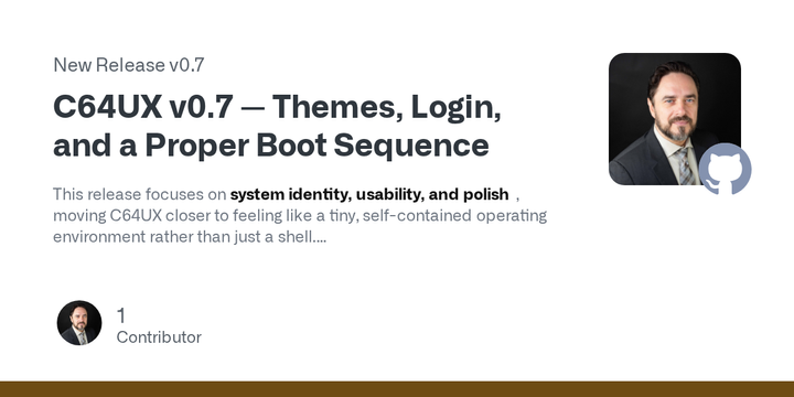 Show HN: Unix for the Commodore 64? Open Source