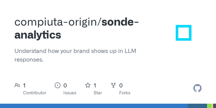 Show HN: Sonde – Open-source LLM analytics (track brand mentions across LLMs)