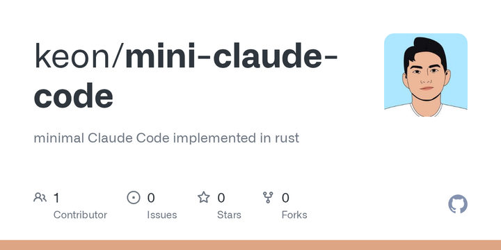Show HN: A minimal Claude Code clone written in Rust