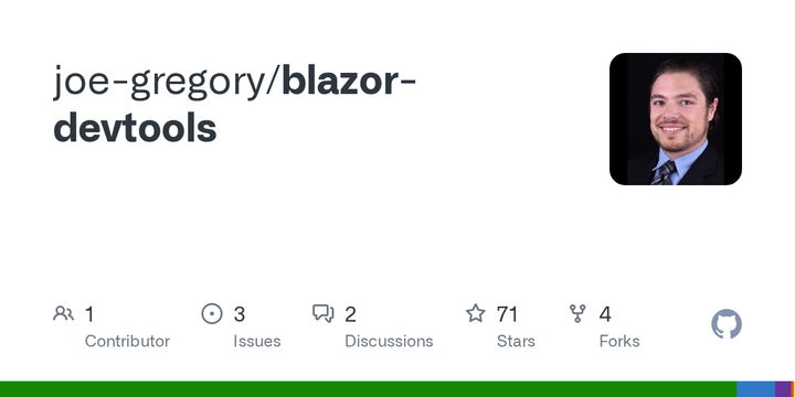Show HN: Blazor Developer Tools: React DevTools-Style for Blazor