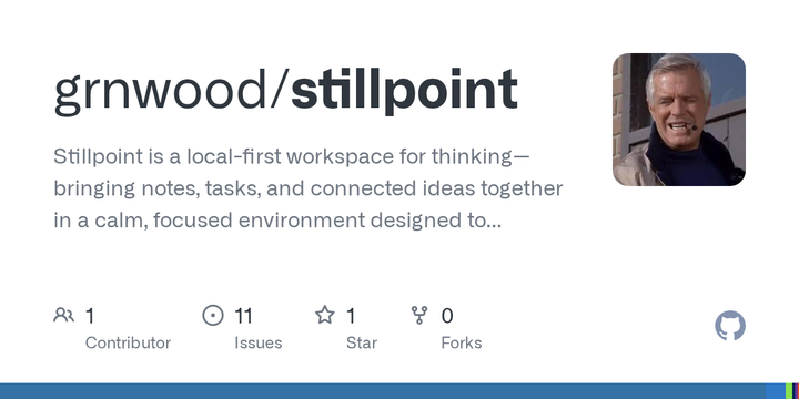 Show HN: StillPoint – local-first Markdown workspace with distributed sync