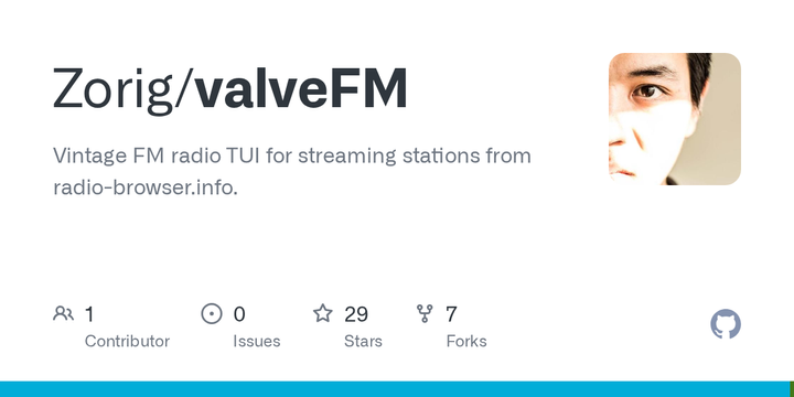ValveFM: Vintage FM Radio TUI in Go