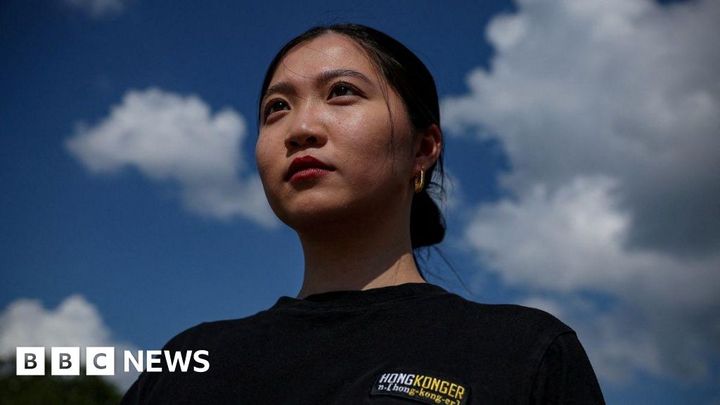 Hong Kong jailed my dad to stop me speaking out, says activist