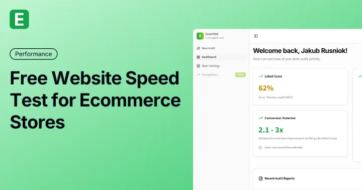 Free Website Speed Test for Ecommerce: Find and Fix What's Slowing Sales