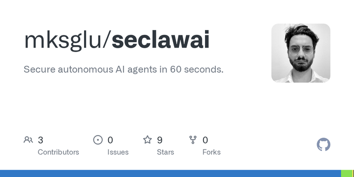 Show HN: SecLaw – Self-hosted AI agents on your machine, Docker-isolated