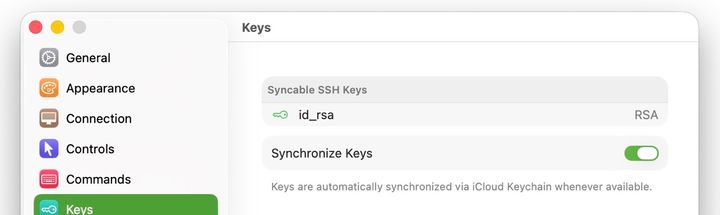 Wish List: SSH Keys in Passwords