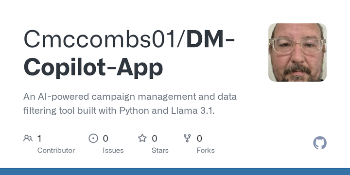 Show HN: I built an open-source D&D app using Python and Llama 3.1