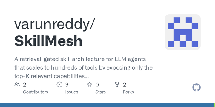 Show HN: SkillMesh (role-based tool routing for Claude/Codex)
